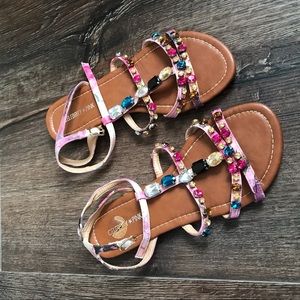 Rhinestone sandals